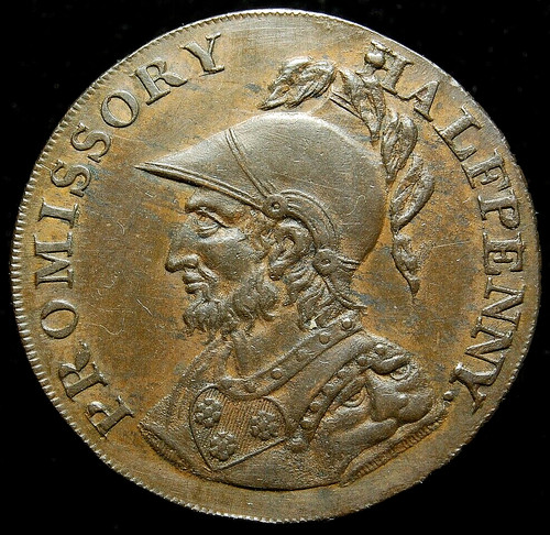 British conder token - conder,