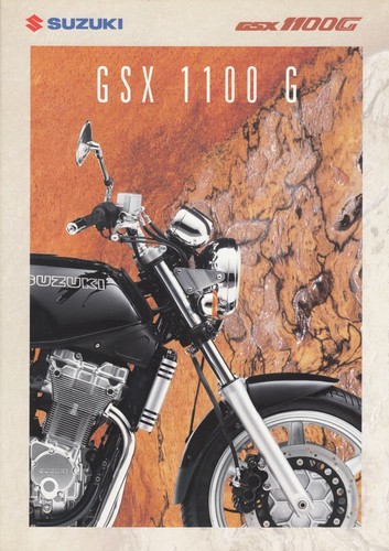Suzuki gsx 1100 prospekt - gsx, +