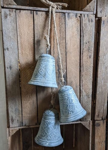 3er set glocke mit seil - glocke,