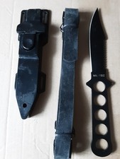 Mil-Tec Tauchermesser Diver Kmife 22 cm Beinholster Edelstahl Rettungsmesser
