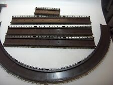 Faller Spur H0 543  Gleisbett gebogen 6St.  und gerade  10St  aus Rückbau