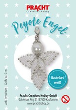 Bastelset Peyote Engel weiß