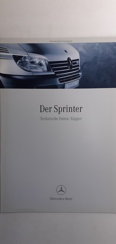 Mercedes benz sprinter kipper - mercedes-benz:,