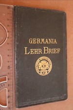 alter Lehrbrief eines