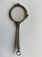 Lorgnette Lorgnon Klappbrille Stielbrille Brille Antike Lesebrille