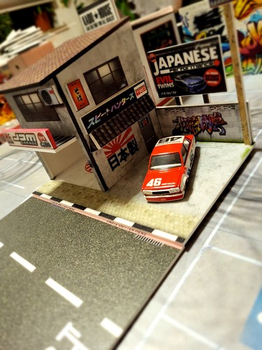 Diorama auto garage jdm - auto,