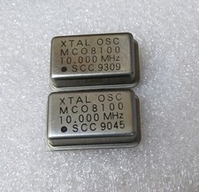 2 Stk. Quarzoszillator 10 MHz