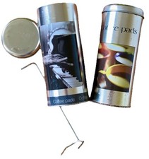 Vintage Blechdosen Dose Kaffeedose Kaffeebehälter Metalldosen für Kaffeepads