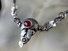 Kette Silber 925 Rubin &