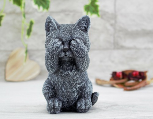 Steinfigur katze 209 - katze, 209/1
