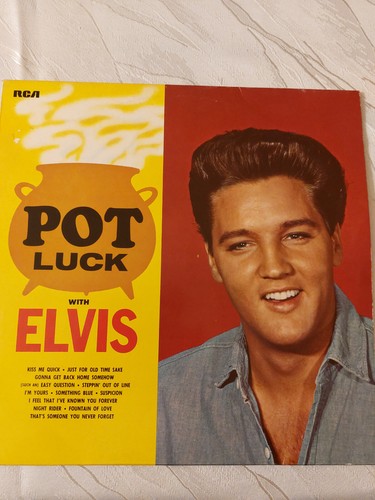Elvis presley vinyl pot - lp, "pot