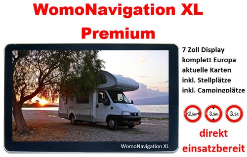 Navi fürs reisemobil - reisemobil, /