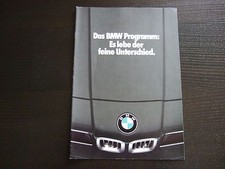 Prospekt BMW Gesamtprogramm