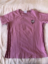 Adidas T-Shirt Kinder Oberteil Sport Shirt Mädchen Gr. S 152 rosa pink Gymnastik