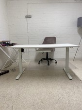 Schreibtisch, Stufenlos Höhenverstellbar, Elektrisch - Sitzen Und Stehen