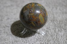 Edelstein Kugel ca. 49 mm Edelstein Kugel Natur + Kunstoffständer