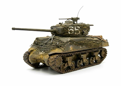 Pro built m4 sherman - pro, 1/35