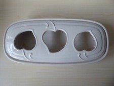 Luftbefeuchter aus Keramik W. Germany l. 35 x b. 15,5 x h. 6cm Heizung