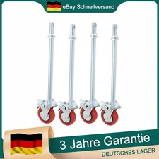 4x Gerüstrollen Spindelrollen