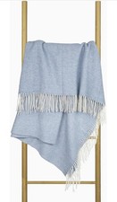 Neu Merinowolldecke Wolldecke 90% Merinowolle 10% Kashmir Blanket 140x200cm new 