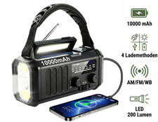 Solar Kurbelradio Notfallradio