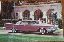 1960 Chrysler Imperial Prospekt brochure n New Yorker 300 Newport LeBaron