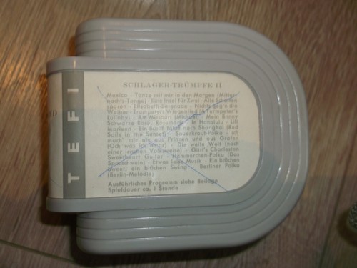 Kassette für tefifon - kassette,