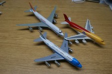 Flugzeugmodelle mit Rückzugmotor 3 Stück