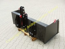 Heckschaufel mechanisch kippbar, Erdschaufel mit 3-Punkt Aufnahme, bis 40 PS