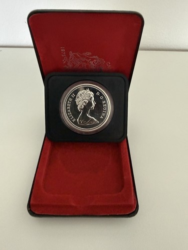 Silbermünze kanada dollar - kanada, 1