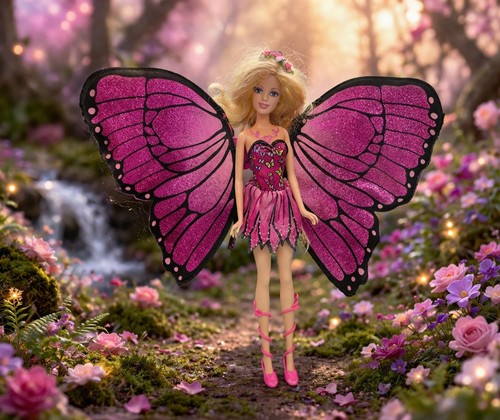 Barbie schmetterling magic - schmetterling,