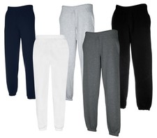 FRUIT OF THE LOOM JOGGINGHOSE M L XL XXL 4 FARBEN SCHWERE QUALITÄT280g SPORTHOSE