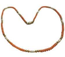 Vintage Korallenkette Kette