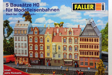 H0 Faller 5 Gebäude Bausätze
