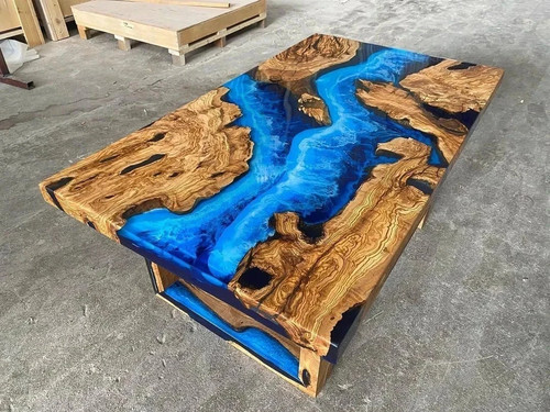 Ozeanblau epoxid river - epoxid,