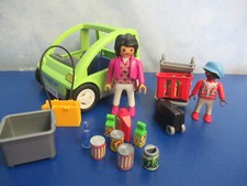 Smart Auto Mama + Kind Einkaufen Lebensmittel Figuren City Life Playmobil 5134