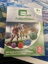 Quick Quiz Fußballfieber, 250 Fragen aus 5 Fußball-Kategorien - NEU