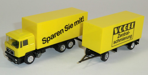 Herpa man koffer - |, koffer-hängerzug