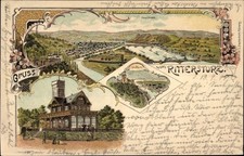 Litho Koblenz am Rhein, Restaurant Rittersturz - 4166614