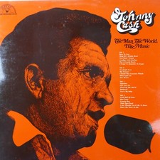 Johnny Cash The Man The World His Music 1973 Sun Records 6641008 LP-7900