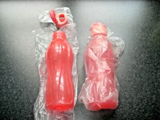 Tupperware 2 x Eco easy 750 ml., rot. Flip-Top Ecoeasy Flasche, Trinkflasche