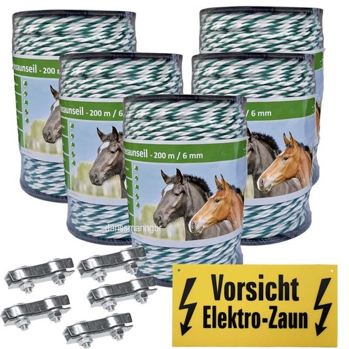 Weidezaunseil 1000m 6mm