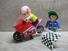 Playmobil Figuren | 2x Kinder mit Motorrad | neu & in Folie