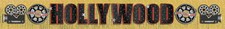 Deko Raum Banner Hollywood
