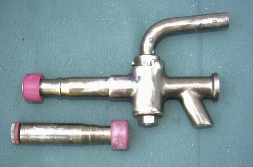 Messing zapfhahn mit lüfter - messing-,