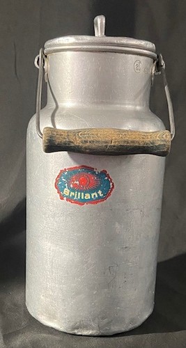 Alte brillant milchkanne - 2l,