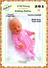  PUPPEN STRICKMUSTER Nr. 261