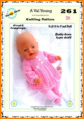 Puppen strickmuster 261 - puppen,