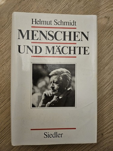 Signiertes buch helmut schmidt - signiertes,