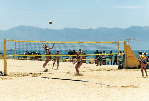 Huck beach volleyball - huck, beach-volleyball-netz